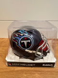 Calvin Ridley Signed Tennessee Titans Riddell Mini Helmet – Beckett Witness COA