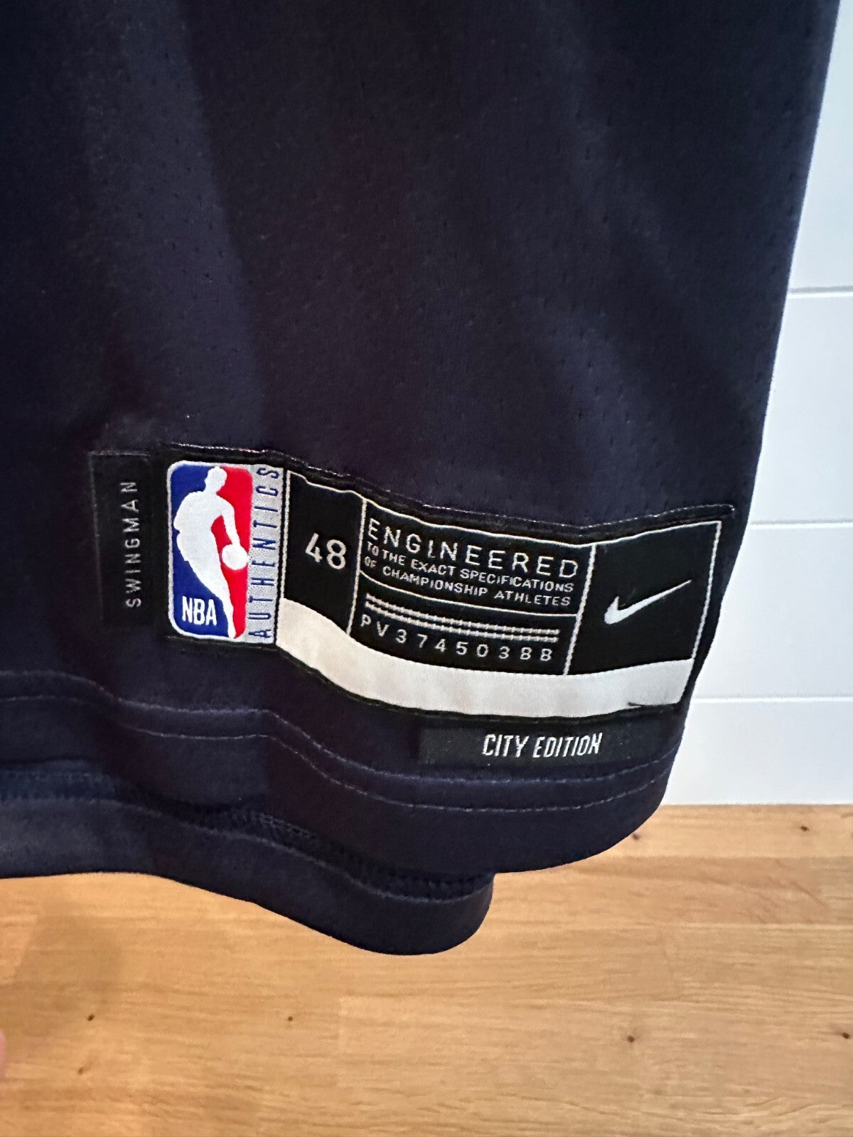 Jalen Williams Signed OKC Thunder Nike City Edition Jersey – PSA
