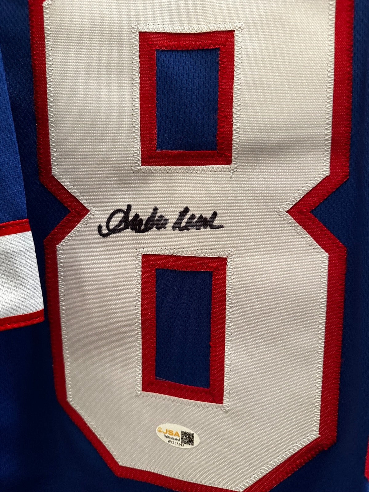 Andre Reed Signed Buffalo Bills Custom Jersey — JSA Witness Certified