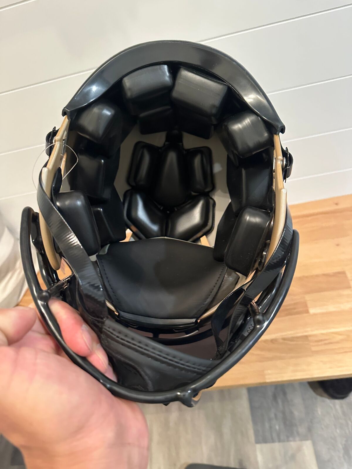 Davante Adams Signed LA Rams Salute to Service Full-Size Authentic Helmet –