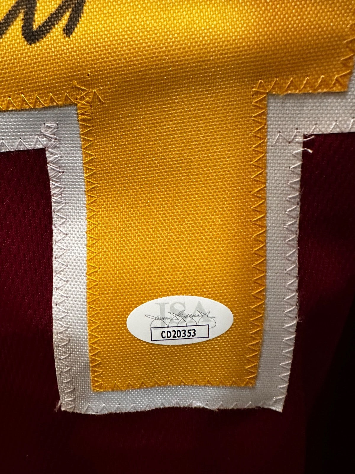 Cam Skattebo Signed Arizona State Sun Devils Jersey — JSA Certified