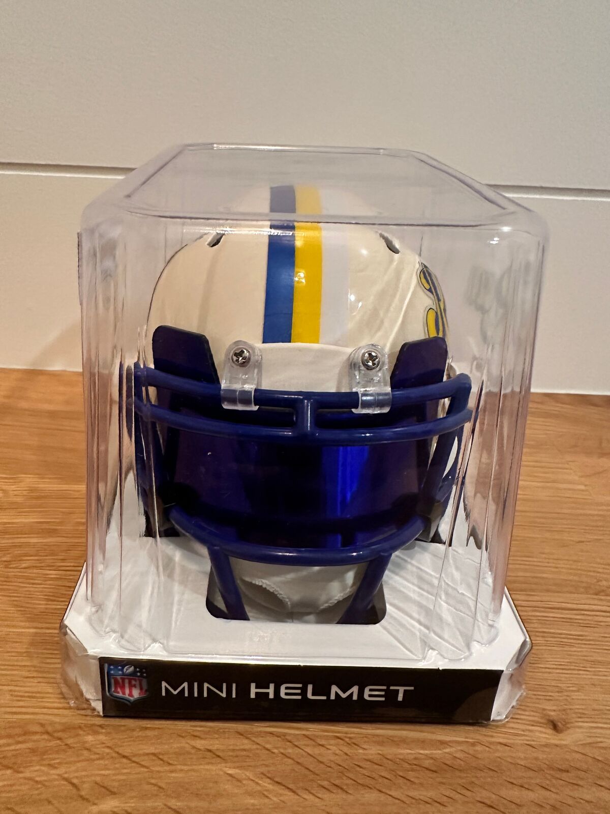 Jack Youngblood Signed Los Angeles Rams Retro Mini Helmet JSA COA HOF 01