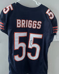 Lance Briggs Signed Chicago Bears #55 Jersey with game cut sleeves JSA Certified