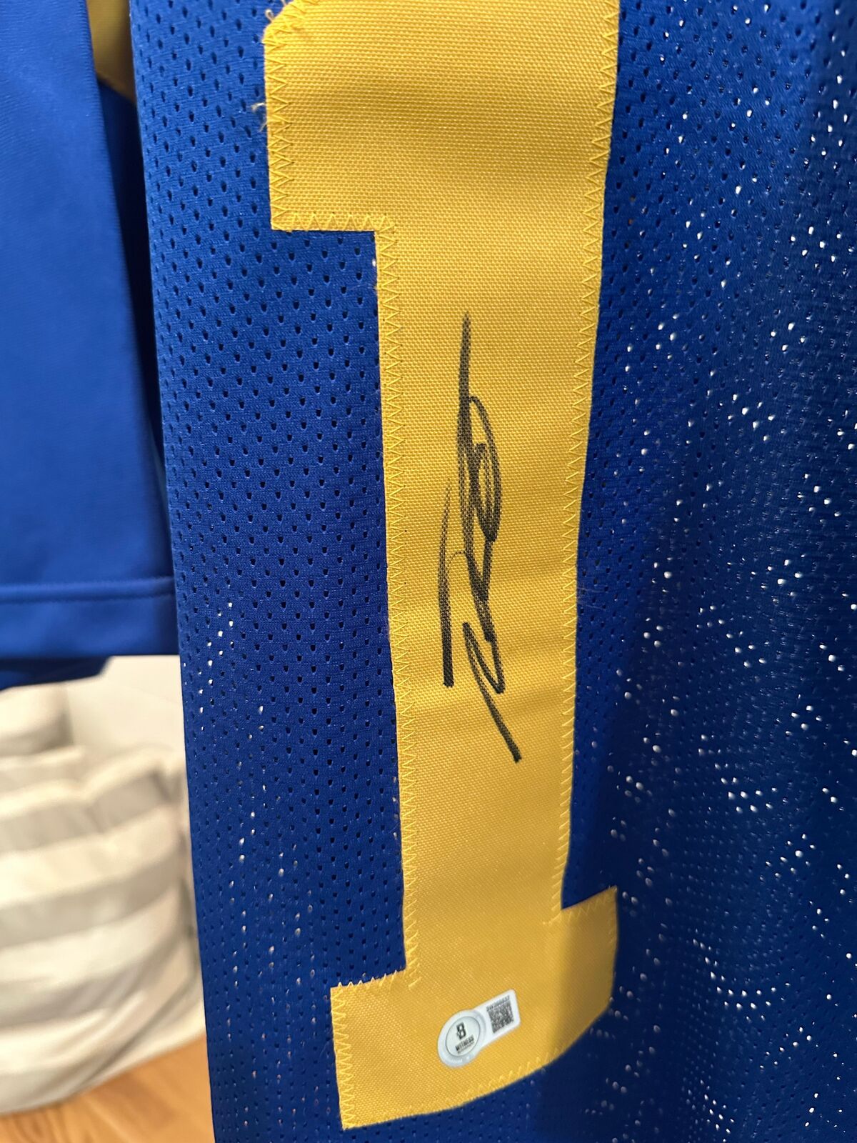 DeSean Jackson Autographed Rams Blue Jersey – Beckett Witnessed