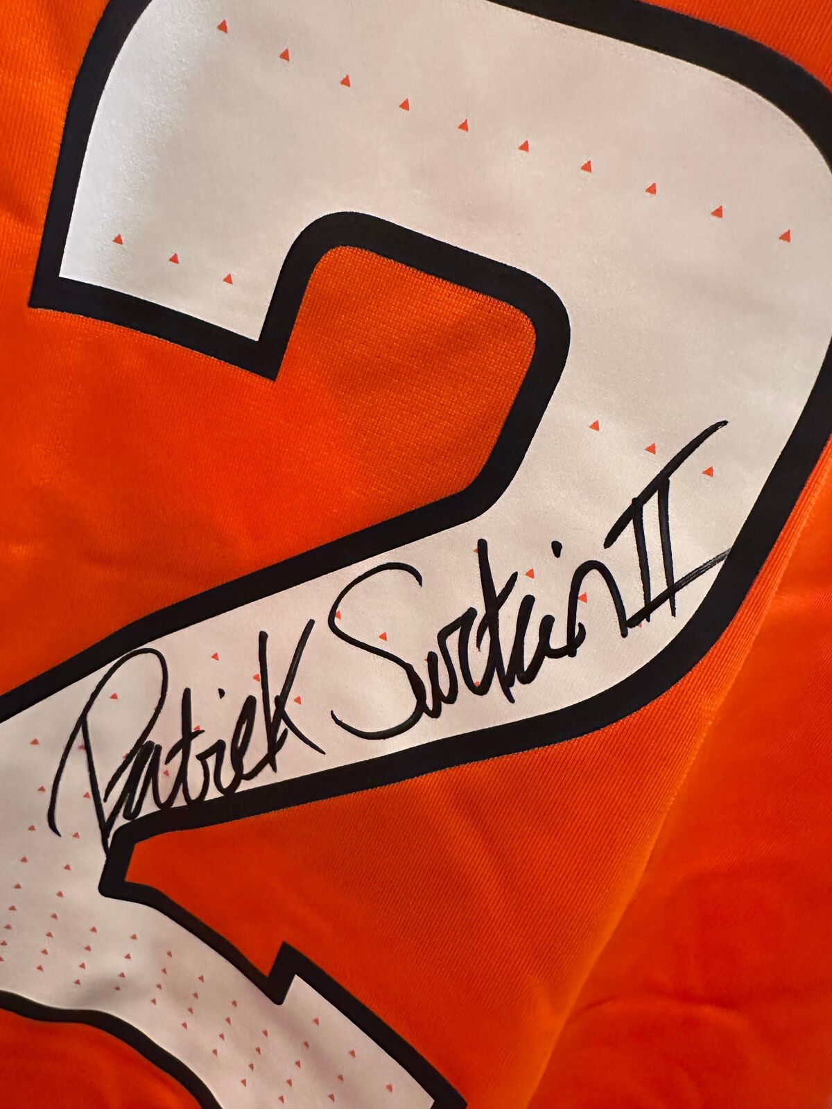 Patrick Surtain II Signed Denver Broncos Nike #2 Jersey – Beckett Witnessed – XL