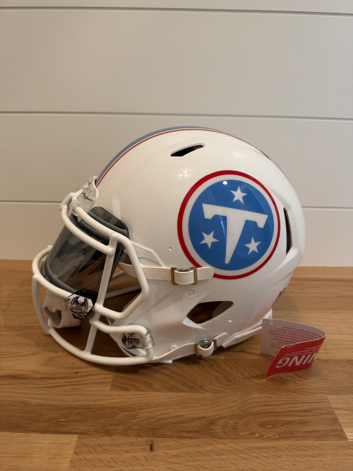 Carnell Tate Signed Titans Authentic Riddell Speed Helmet 8/10  Inscribed