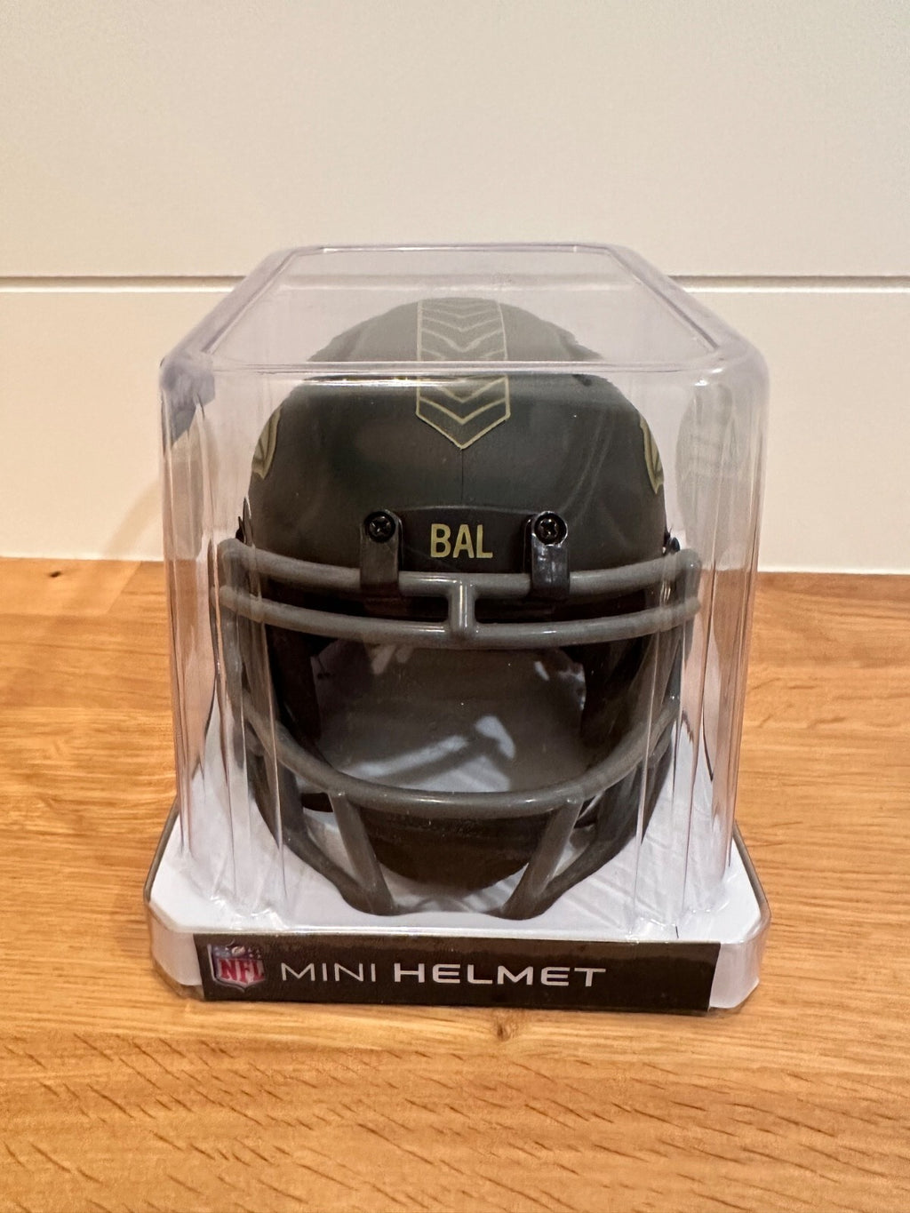 Baltimore Ravens Salute to Service Mini Helmet – Riddell