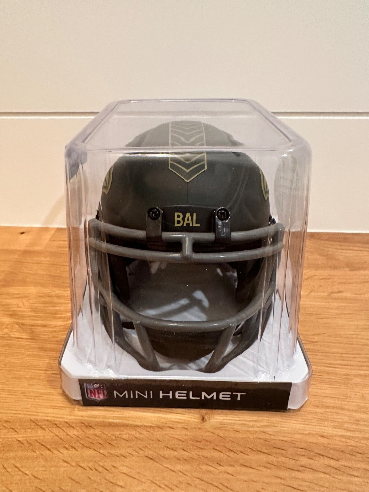 Baltimore Ravens Salute to Service Mini Helmet – Riddell