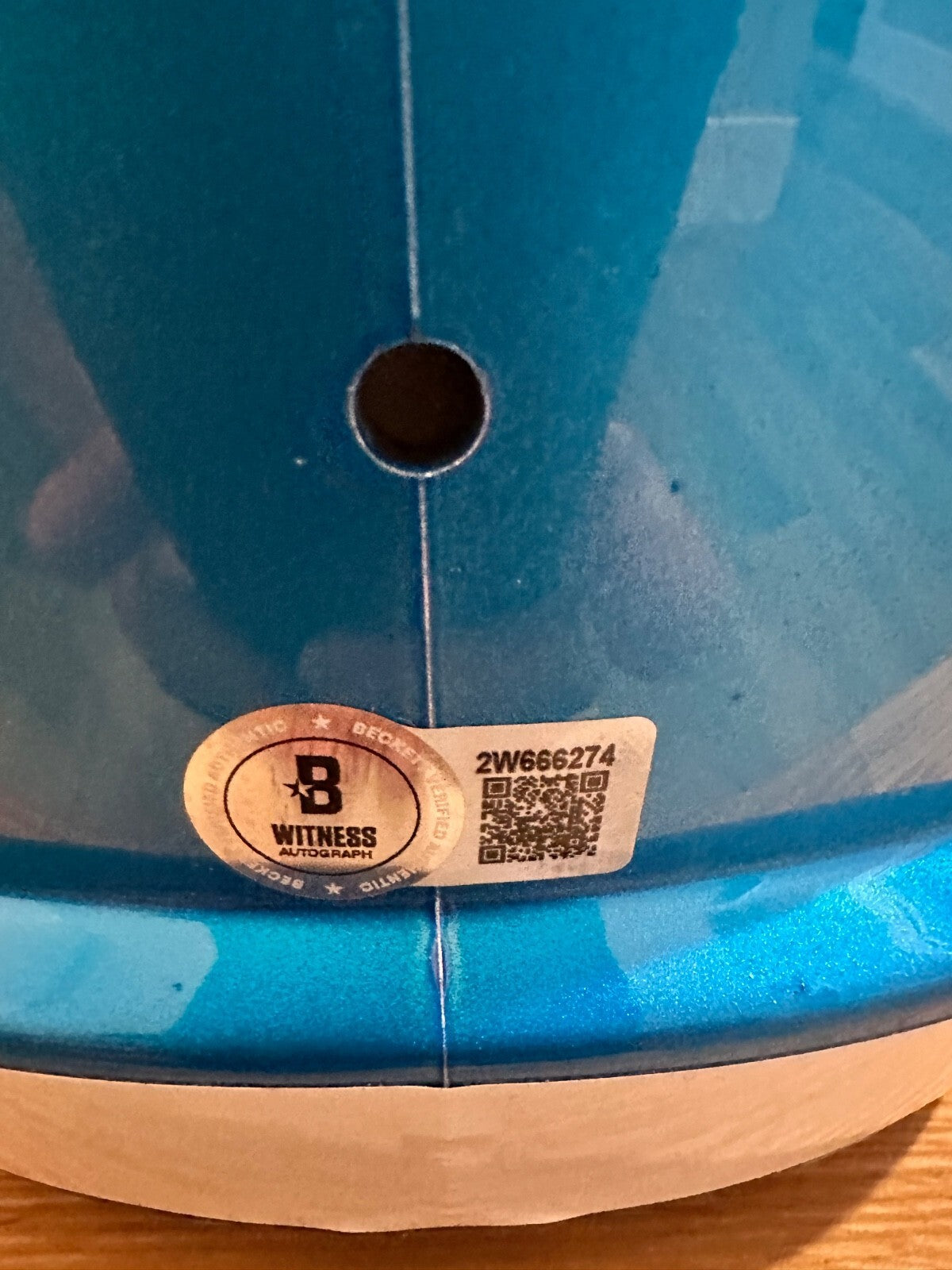 J.K. Dobbins Signed Chargers Full Size Helmet – Beckett Witnessed