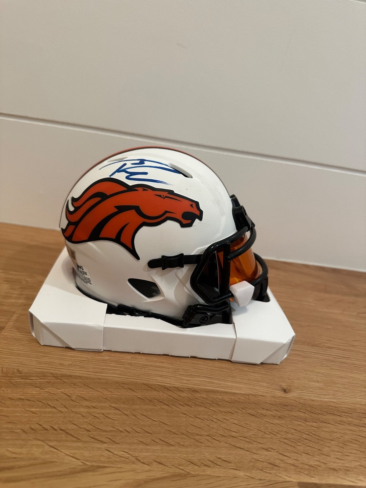 Russell Wilson Signed Denver Broncos Lunar Eclipse Mini Helmet – Fanatics