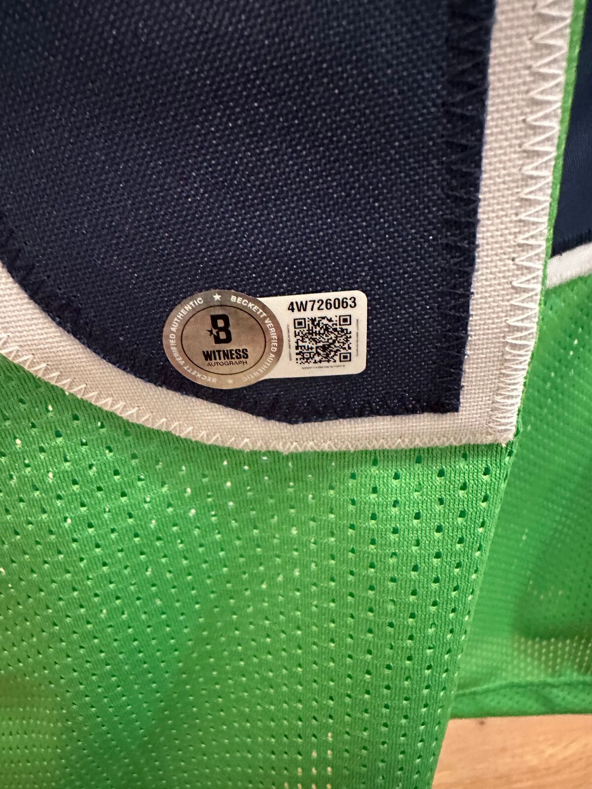 Josh Gordon Signed Seattle Seahawks #10 Lime Green Jersey – “420” Inscription –