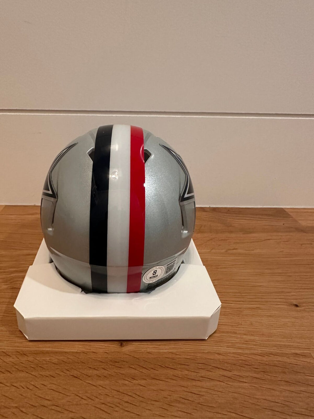 Drew Pearson Signed Dallas Cowboys Riddell Mini Helmet – Beckett Witnessed