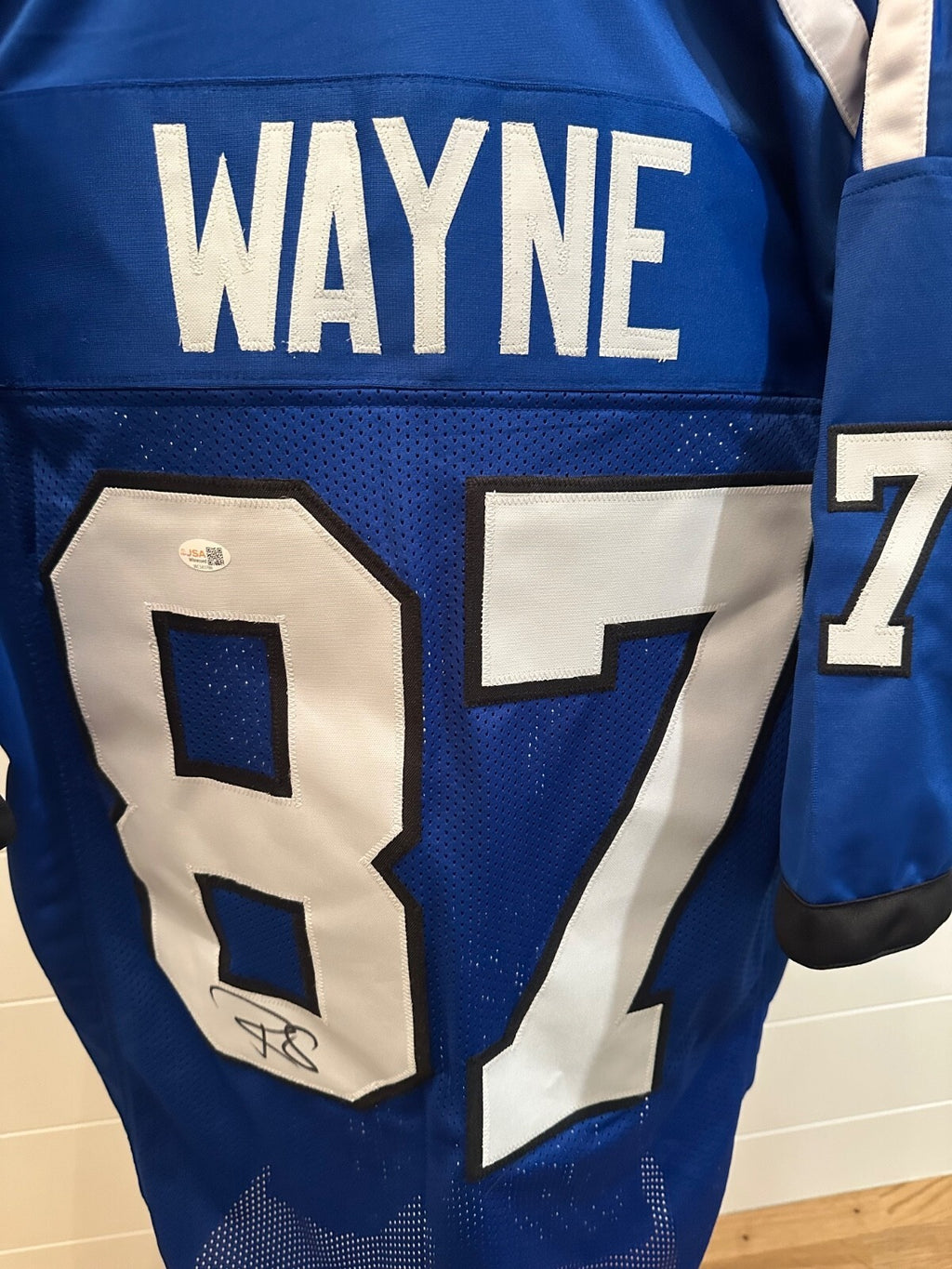 Reggie Wayne Signed Indianapolis Colts #87 Jersey – JSA Witnessed
