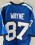 Reggie Wayne Signed Colts Jersey #87 – JSA Witness Authenticated