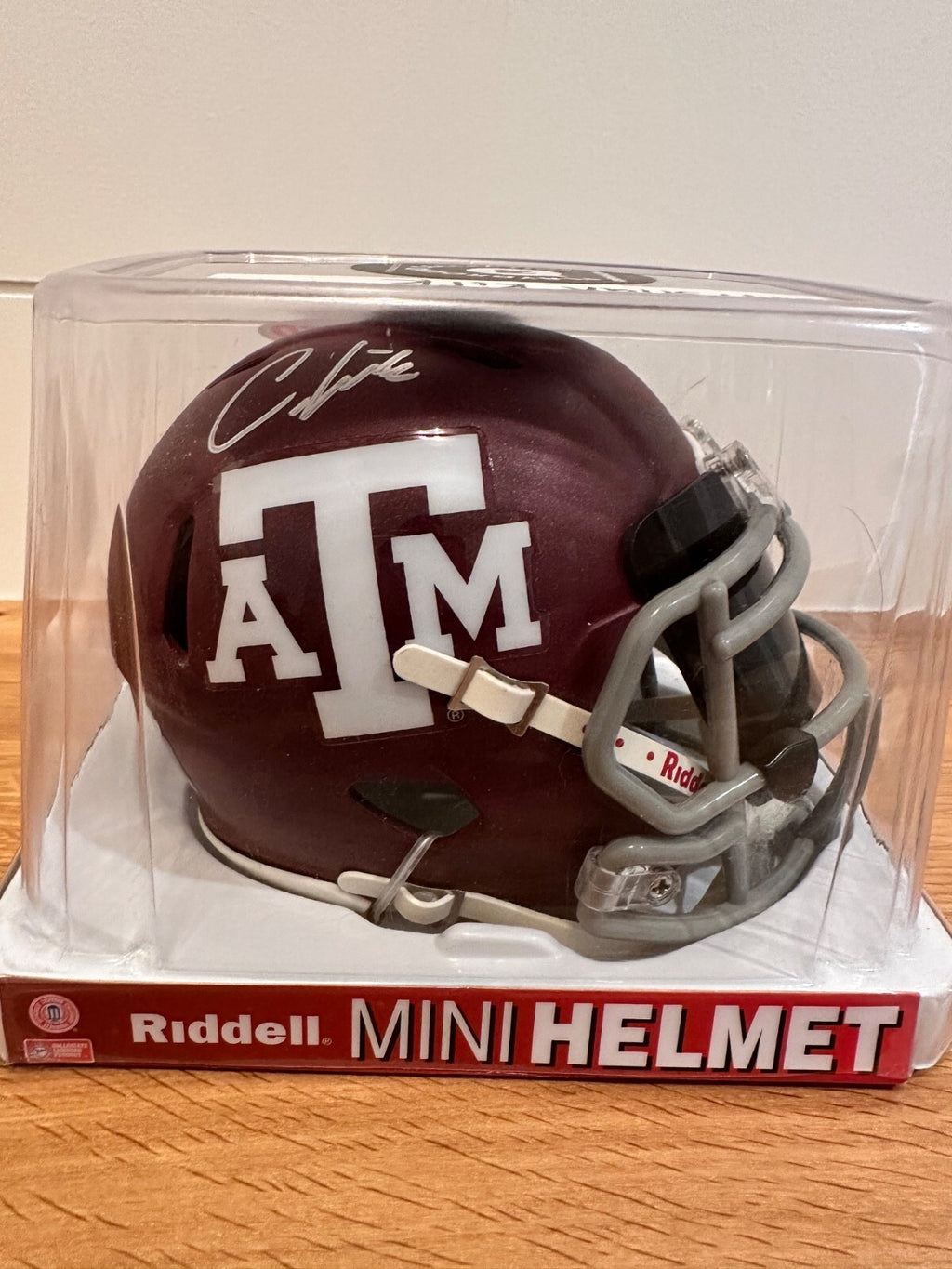 Christian Kirk Signed Texas A&M Aggies Mini Helmet – TRISTAR COA