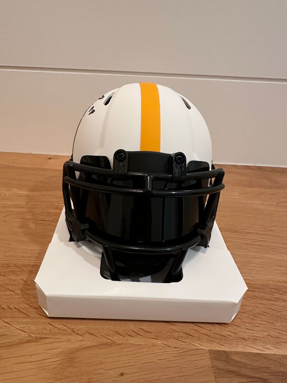 Pat Freiermuth Autographed Pittsburgh Steelers Lunar Eclipse Riddell Speed Mini-