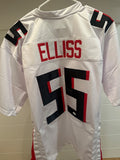 Kaden Elliss Signed Atlanta Falcons #55 Jersey – John 3:16 – JSA Witnessed