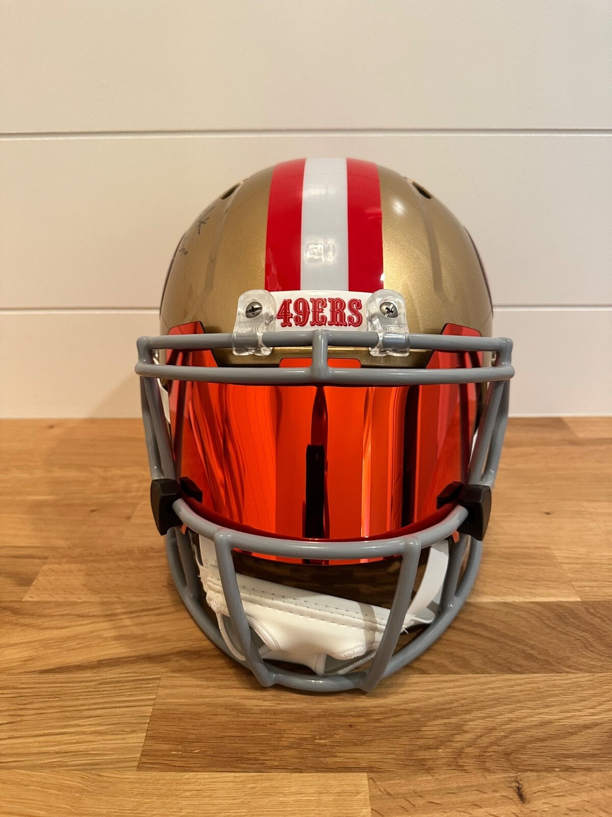Rickey Jackson Signed 49ers Full Size Replica Helmet – HOF 2010 – Schwartz COA