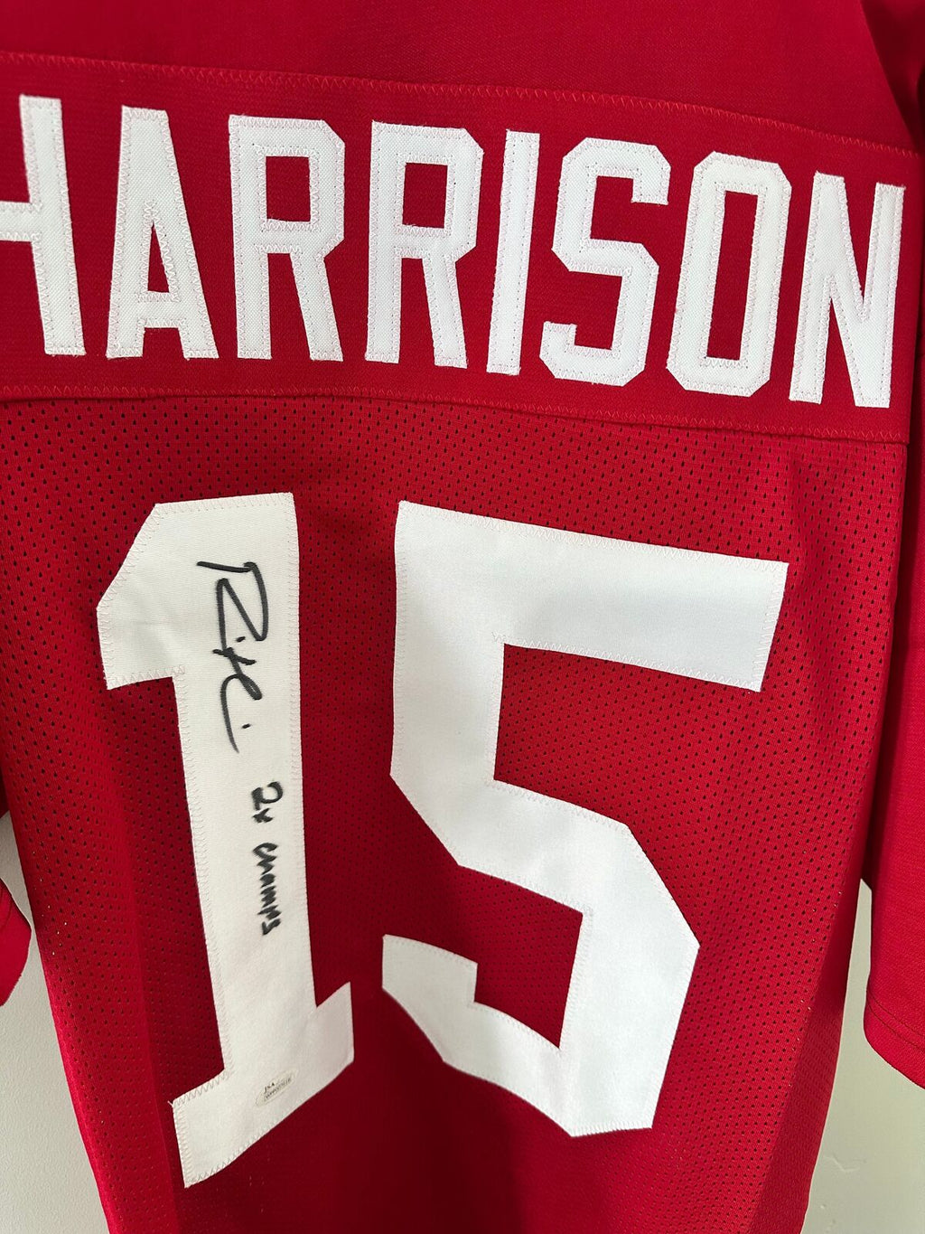 Ronnie Harrison Signed Alabama  Red #15 Football Jersey – JSA Witnessed COA