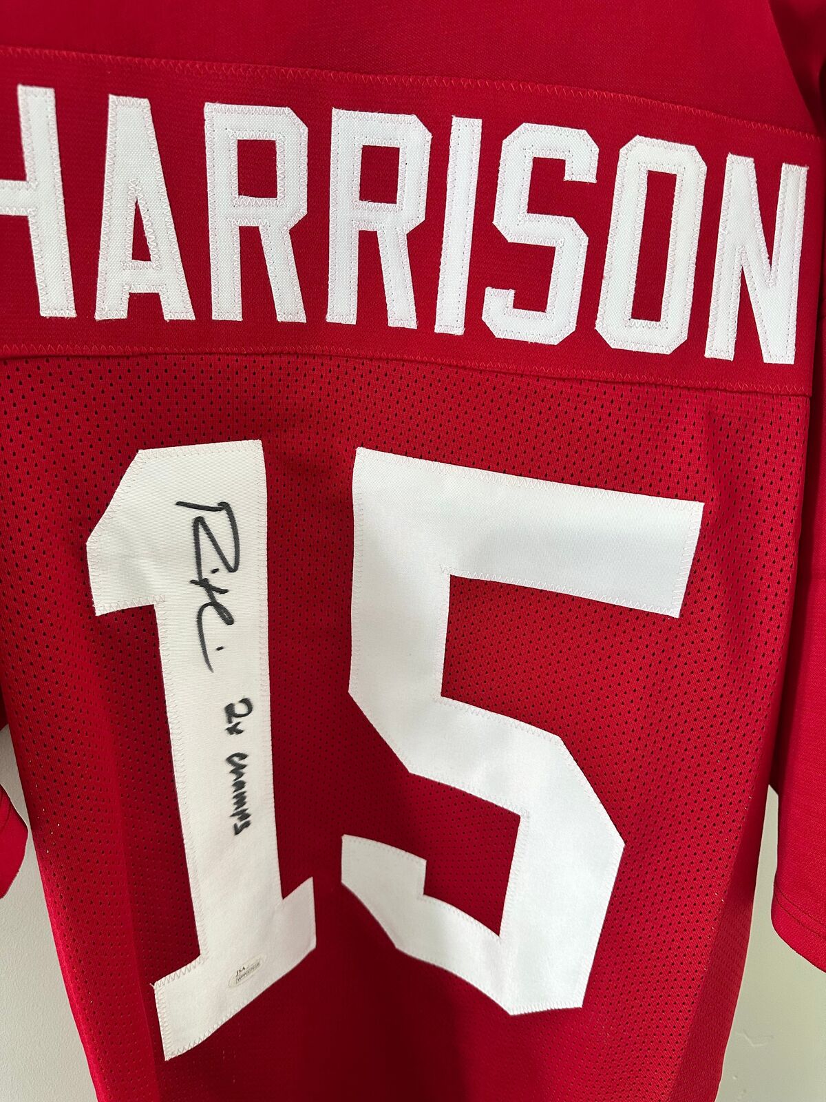 Ronnie Harrison Signed Alabama  Red #15 Football Jersey – JSA Witnessed COA