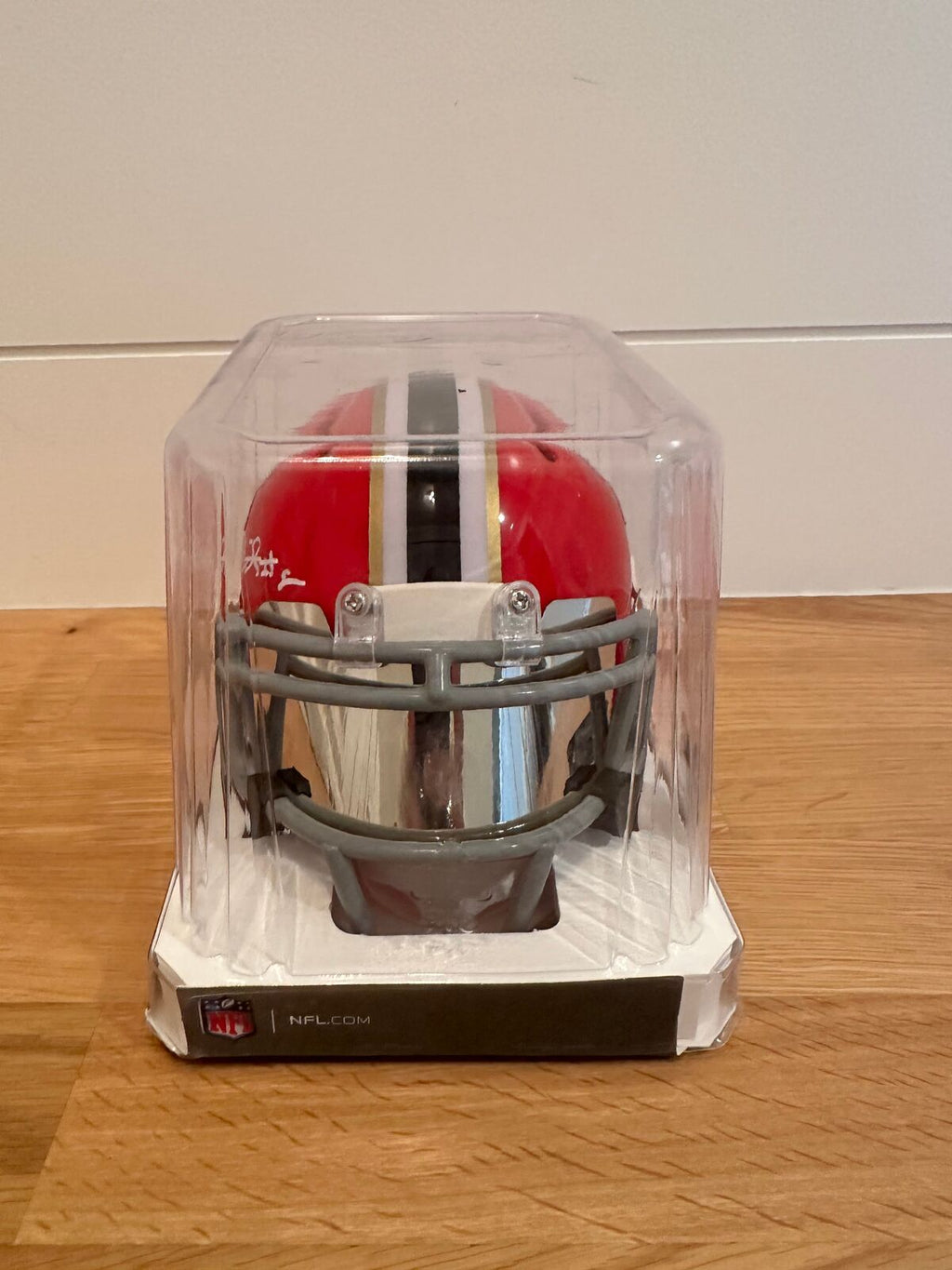 Kyle Pitts Signed Atlanta Falcons Mini Helmet with visor – Beckett Authenticated
