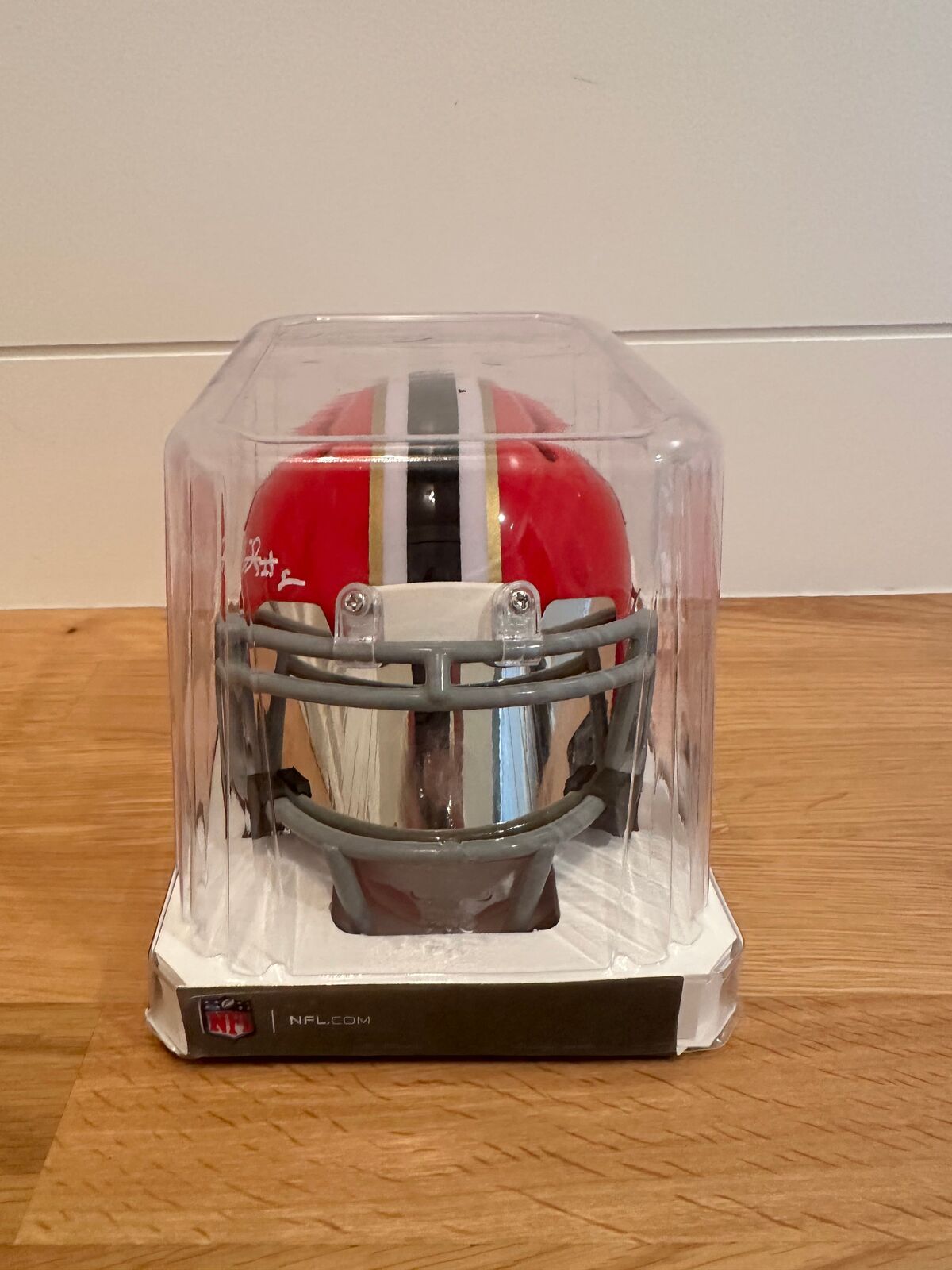 Kyle Pitts Signed Atlanta Falcons Mini Helmet with visor – Beckett Authenticated