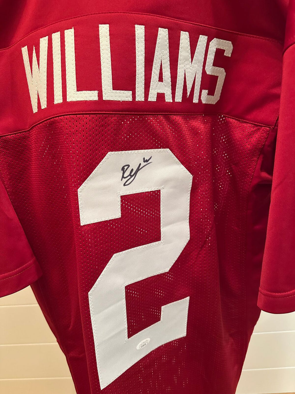 Ryan Williams Signed Alabama Crimson Tide #2 Jersey – JSA Authenticated