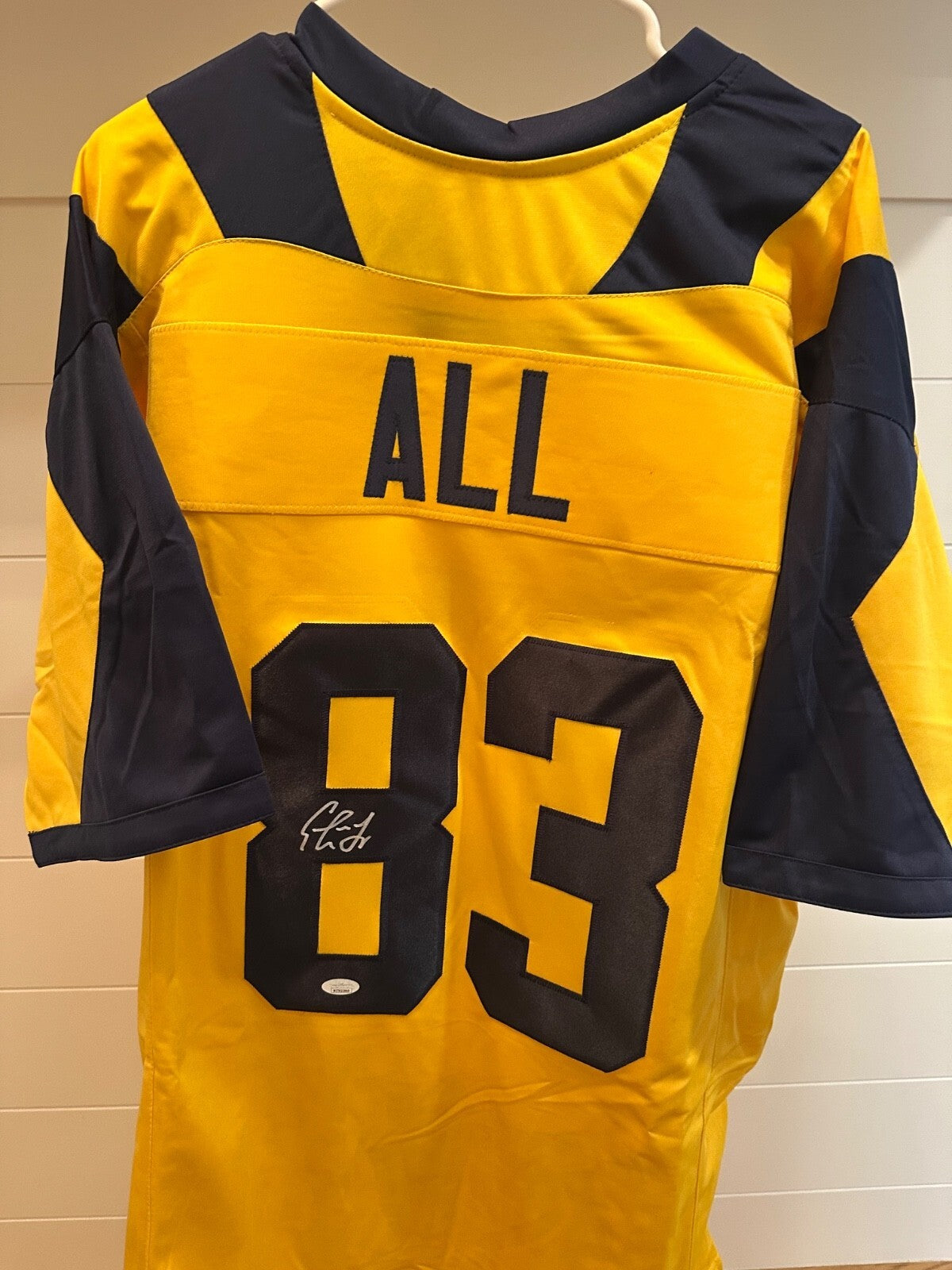 Erick All Autographed Michigan Wolverines Jersey – JSA Witnessed COA