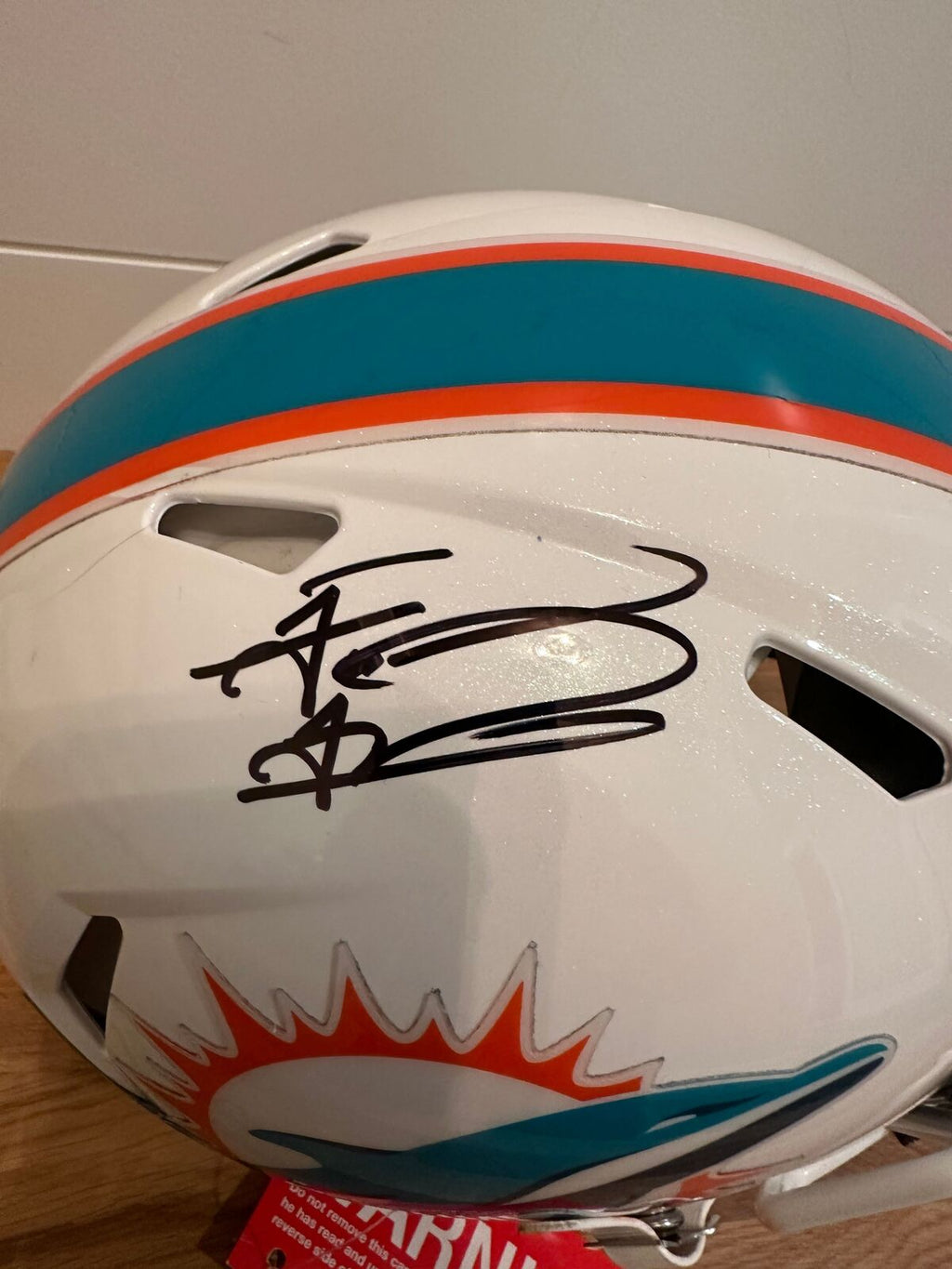 Tua Tagovailoa Signed Miami Dolphins Full-Size Riddell Speed Authentic Helmet –