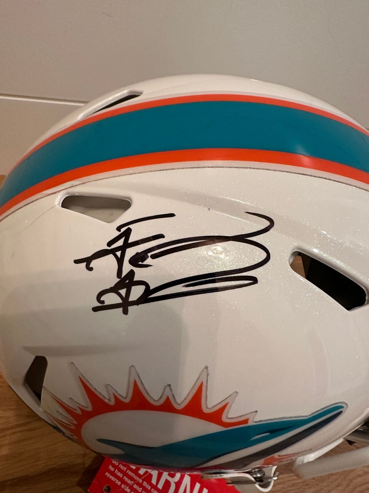 Tua Tagovailoa Signed Miami Dolphins Full-Size Riddell Speed Authentic Helmet –