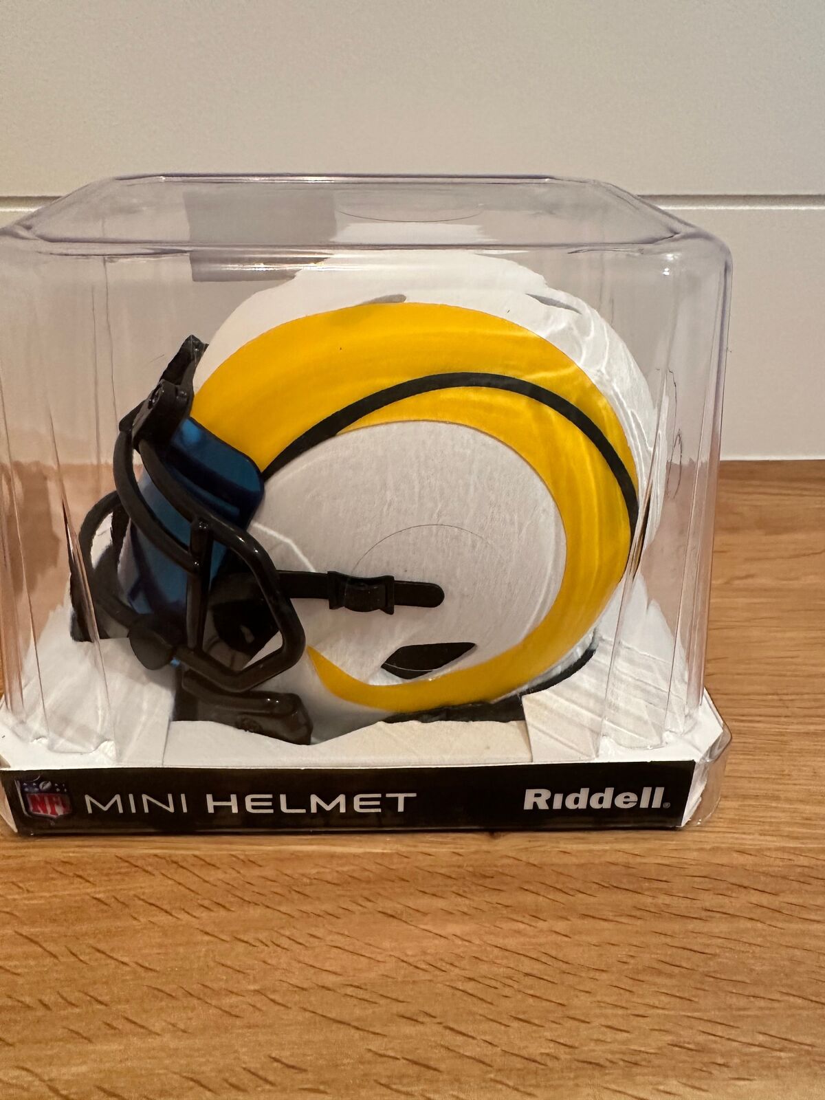 Kyren Williams Signed LA Rams Lunar Eclipse Mini Helmet — Beckett COA