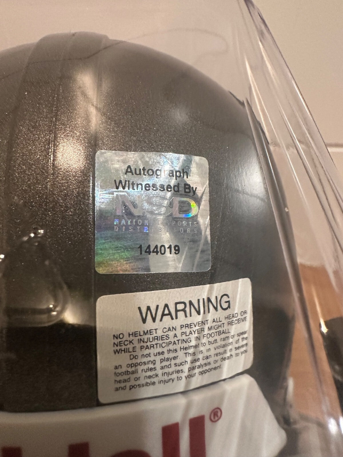 Shaun King Signed Tampa Bay Buccaneers Mini Helmet – #10 Inscription