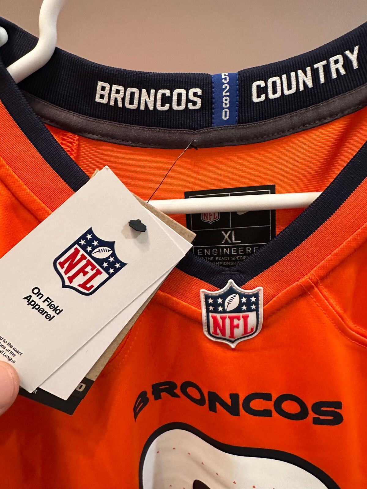 Patrick Surtain II Signed Denver Broncos Nike #2 Jersey – Beckett Witnessed – XL