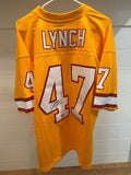 John Lynch Signed Tampa Bay Buccaneers 1995 Mitchell & Ness Jersey – Beckett