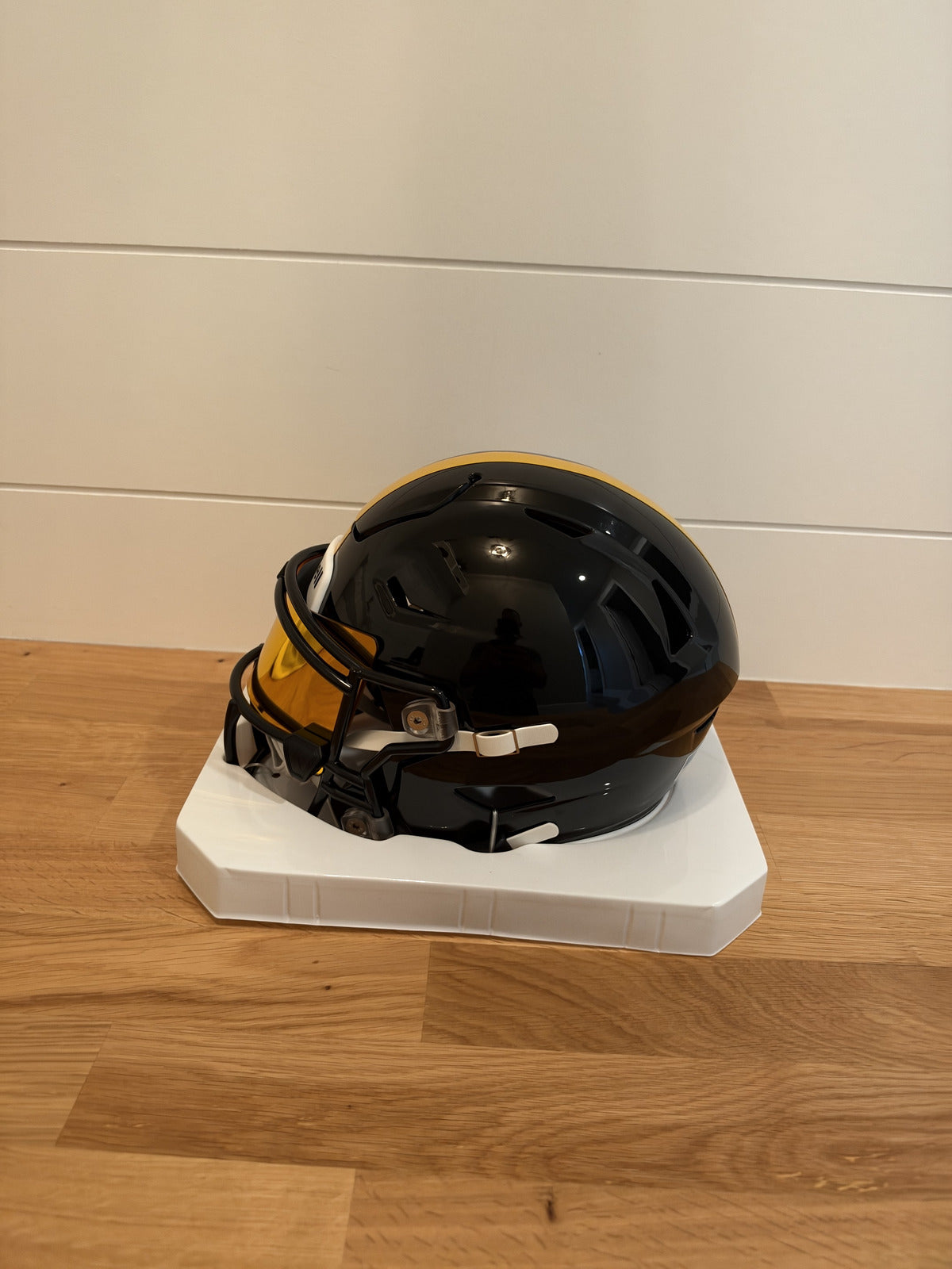 Jerome Bettis Signed Steelers SpeedFlex MIDI Helmet Gold Visor Beckett