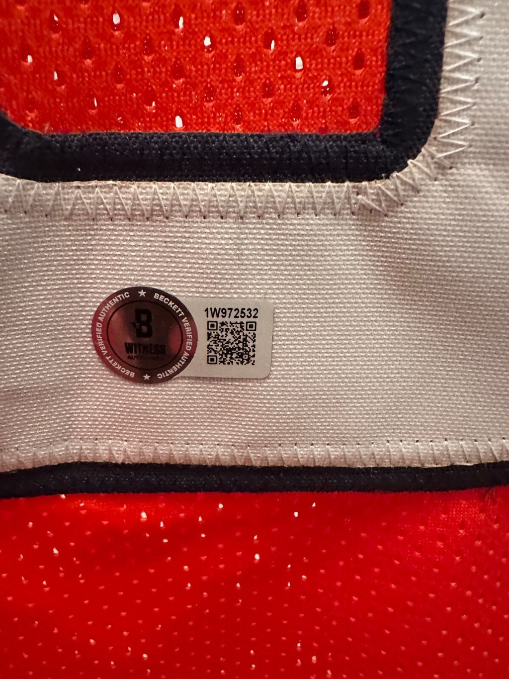 Troy Franklin Signed Denver Broncos #16 Jersey – Beckett Witnessed