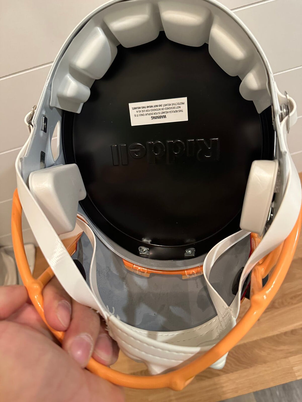 LeGarrette Blount Signed Tampa Bay Buccaneers Throwback Full-Size Replica Helmet