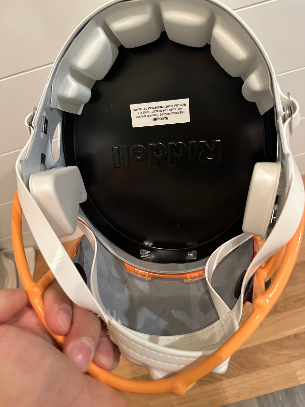 LeGarrette Blount Signed Tampa Bay Buccaneers Throwback Full-Size Replica Helmet