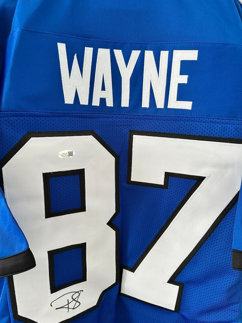 Reggie Wayne Signed Colts Jersey #87 – JSA Witness Authenticated