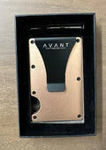 Avant New York RFID Blocking Minimalist Metal Wallet – Rose Gold -Brand New