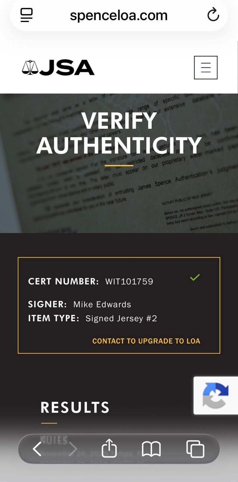 Mike Edwards Signed Chiefs Jersey – JSA Witness Authenticated