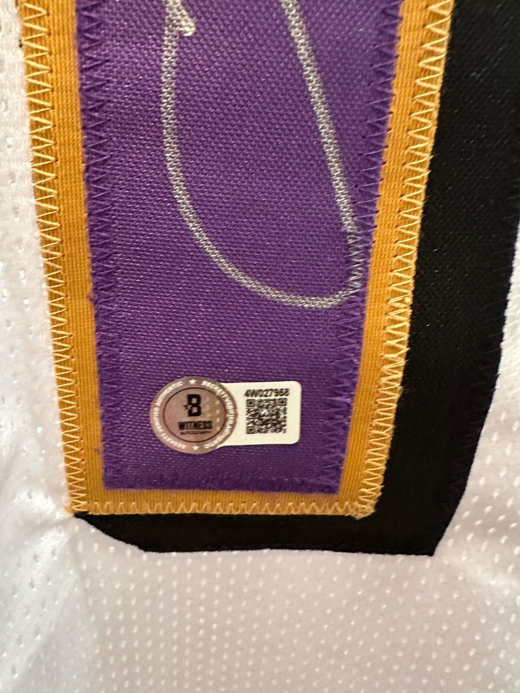 Jamal Lewis Signed Baltimore Ravens #31 Jersey – Beckett Witnessed