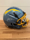 Justin Herbert Signed LA Chargers Schutt F7 Full-Size Authentic Helmet – Beckett