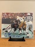 Billy Ard Signed 8x10 NY Giants Photo – Super Bowl XXI Champs COA