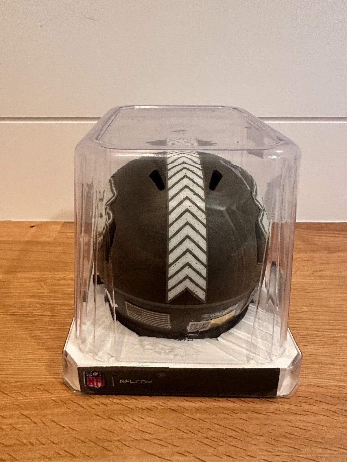 Isiah Pacheco Signed Chiefs Salute to Service Mini Helmet – Witness Authenticate