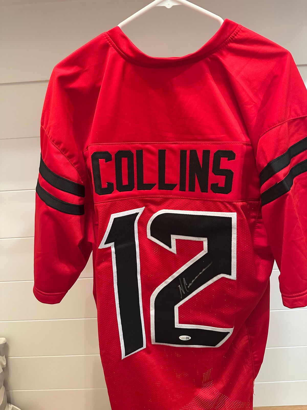 Nico Collins Signed Houston Texans #12 Custom Jersey – JSA Witnessed COA