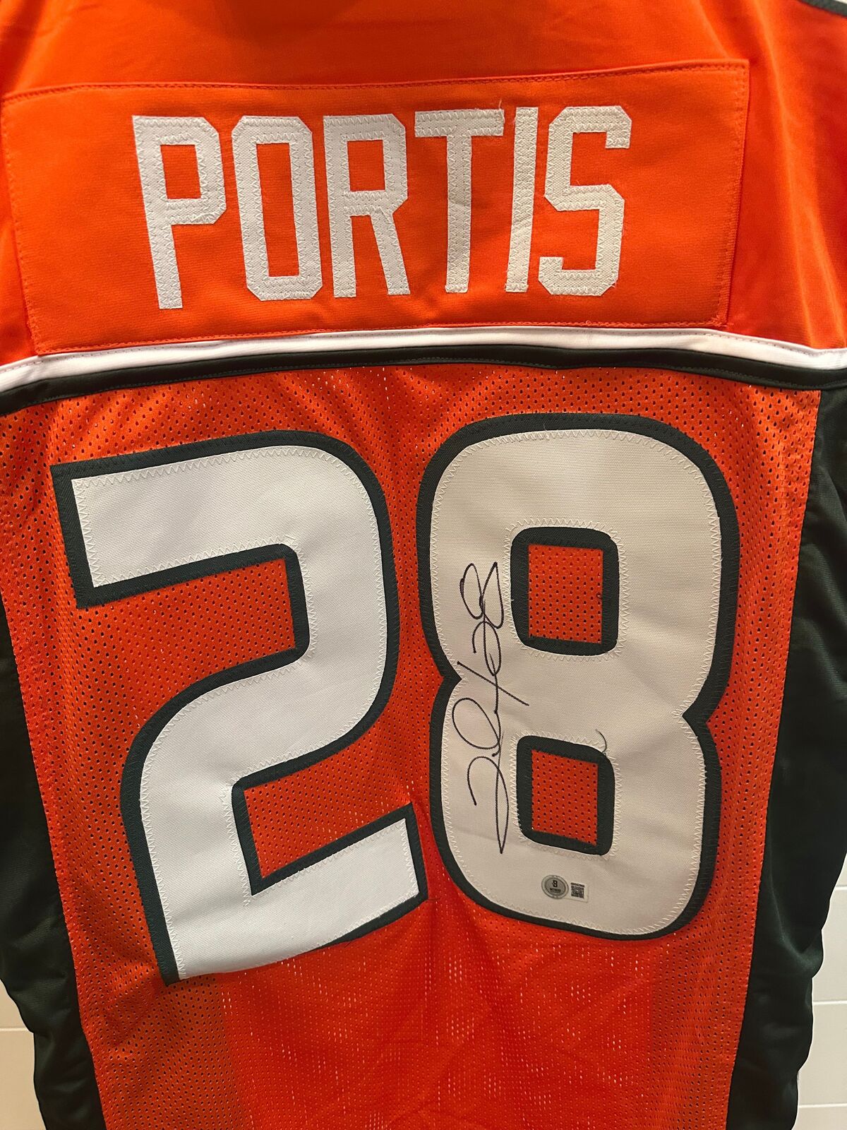 Clinton Portis Signed Miami Hurricanes Jersey – Beckett Witnessed