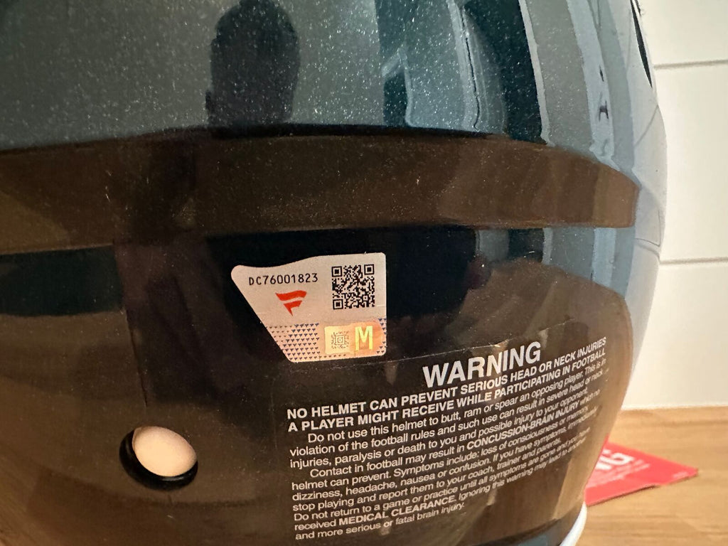 Donovan McNabb Signed Philadelphia Eagles FullSize Riddel Speed Authentic Helmet