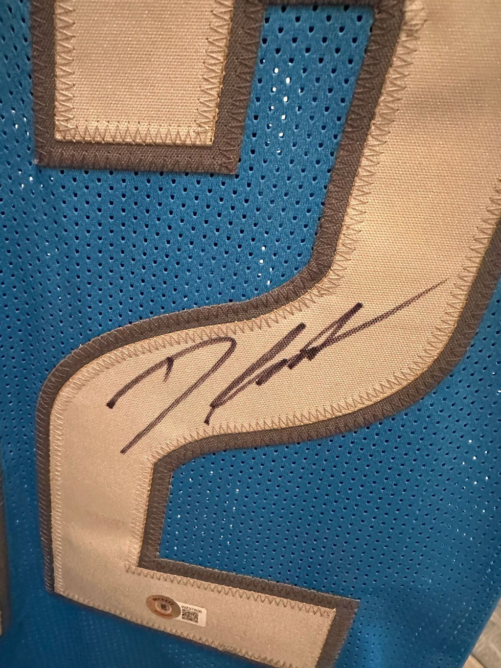D’Andre Swift Signed Detroit Lions #32 Jersey – Beckett Authenticated