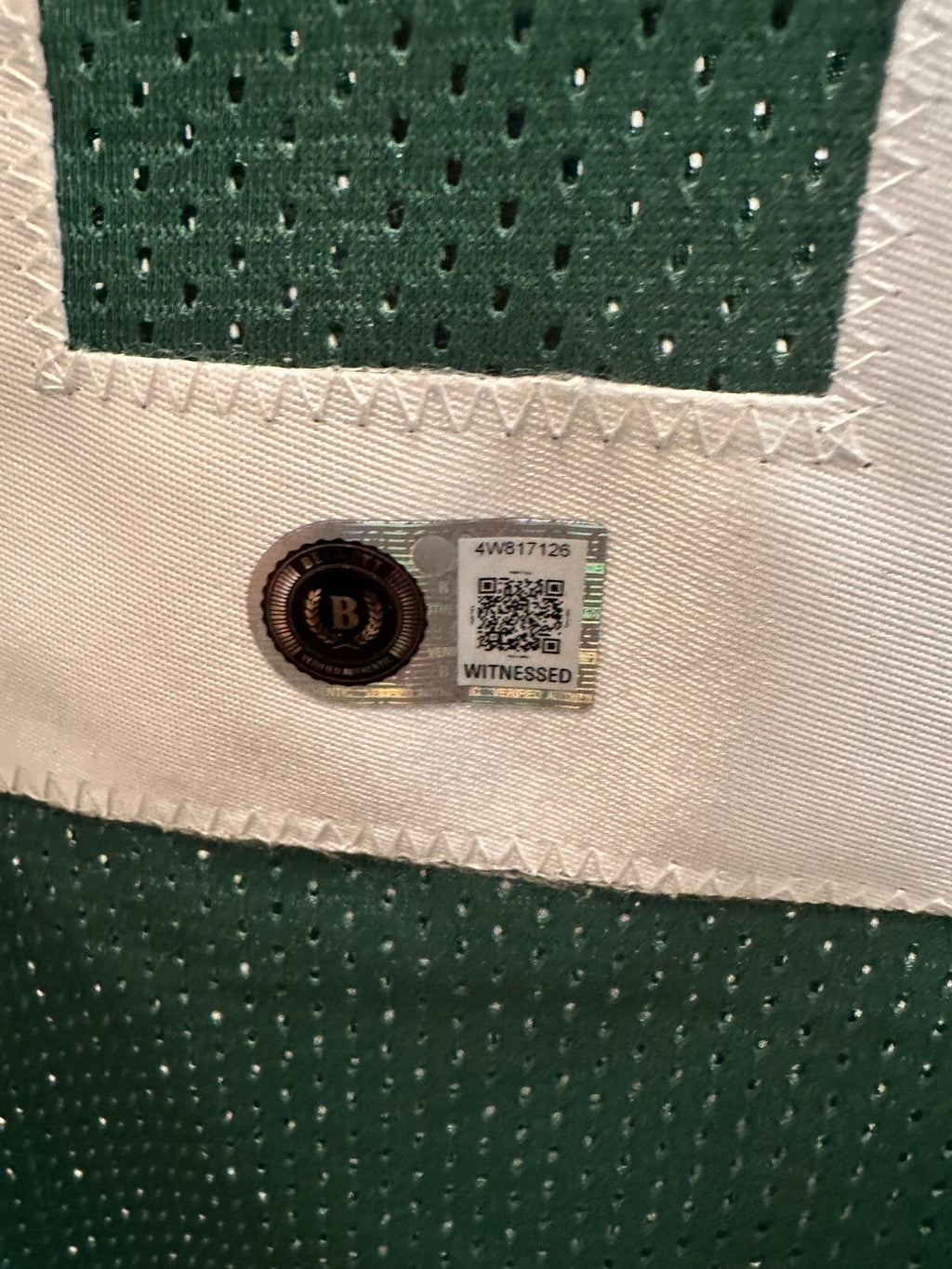 Kevin Garnett Signed Boston Celtics #5 Jersey – Beckett Witnessed